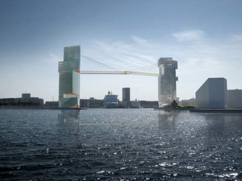 Дания построит велосипедную дорожку на высоте 65 метров