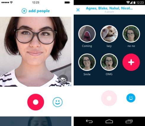 Microsoft   Skype, Coub  Snapchat