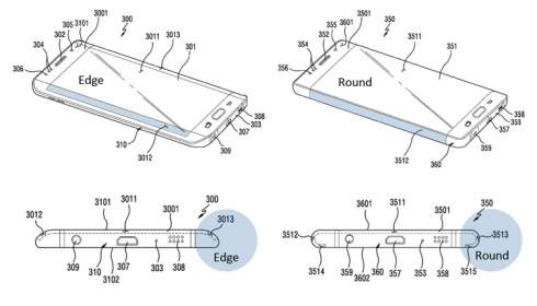 Samsung раздумывает над смартфоном с полностью закруглённым дисплеем