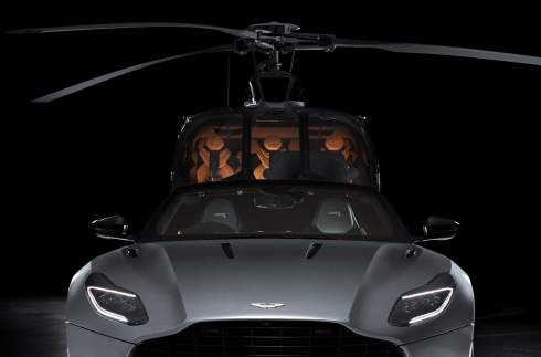 Aston Martin представил фирменный вертолет