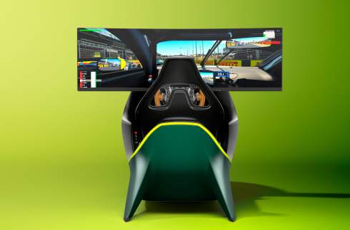 Aston Martin представил киберспортивный гоночный симулятор