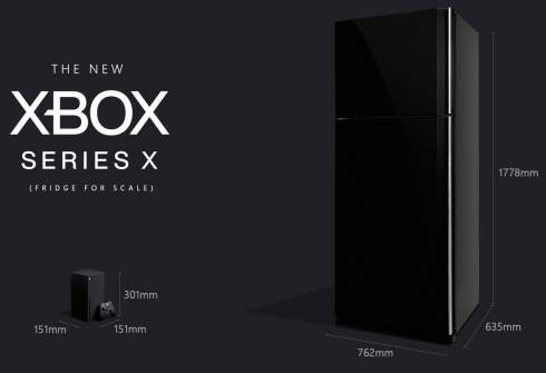 Microsoft   Xbox Series X Fridge