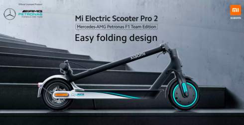 Xiaomi     .  Mi Electric Scooter Pro 2 Mercedes-AMG Petronas F1 Team Edition