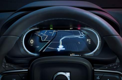 Volvo представила электрическое кросс-купе C40 Recharge