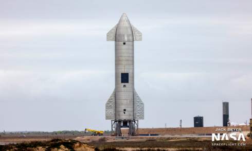 Четвёртый запуск прототипа SpaceX Starship на высоту 10 км закончился взрывом