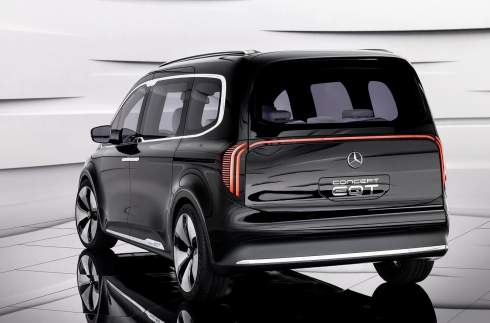 Представлен электрический компактвэн Mercedes-Benz EQT Concept