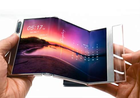 Компания Samsung Display представила на выставке SID Display week 2021 сворачиваемые и складные дисплеи OLED