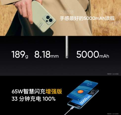5000 мА·ч, экран Super AMOLED 2K 120 Гц, Snapdragon 8 Gen 1, два раза по 50 Мп и 65 Вт за 615 долларов. Представлен флагманский Realme GT2 Pro