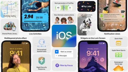 Apple представила iOS 16 — настраиваемый экран блокировки, улучшения в iMеssage и другое 
