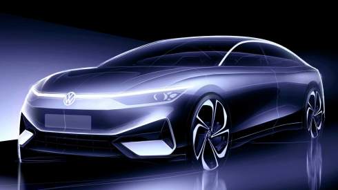 VW назвал дату премьеры электроседана размером с Tesla Model 3
