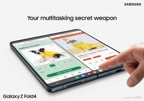Samsung анонсувала нові складані смартфони — смартфон-планшет Galaxy Fold4 та «розкладачку» Galaxy Flip4