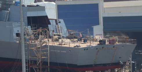 У Туреччині збудували корпус корвету «Гетьман Іван Мазепа» для ВМС України