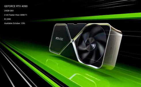 NVIDIA представила відеокарти GEFORCE RTX 4090 за $1599 та RTX 4080 за $899, старт продажів — з 12 жовтня