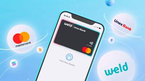 Weld card: В Україні запустили платіжну картку для розрахунків криптовалютою