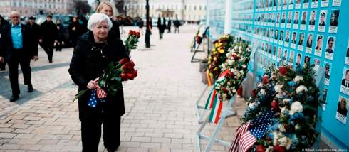 Єллен у Києві: США дали перший мільярд доларів допомоги з 10