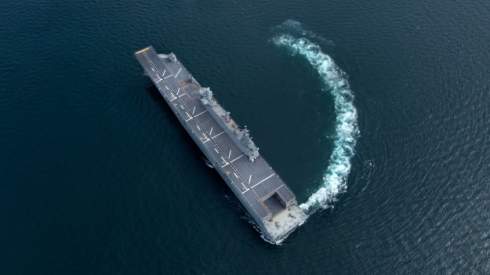 Туреччина ввела в експлуатацію свій найбільший військовий корабель: перший у світі носій безпілотників