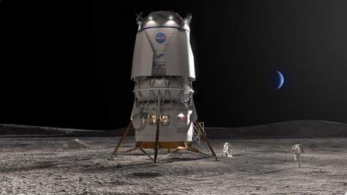 Lockheed Martin, Boeing і Blue Origin створять космічний корабель для доправлення людей на Місяць у рамках місії Artemis V