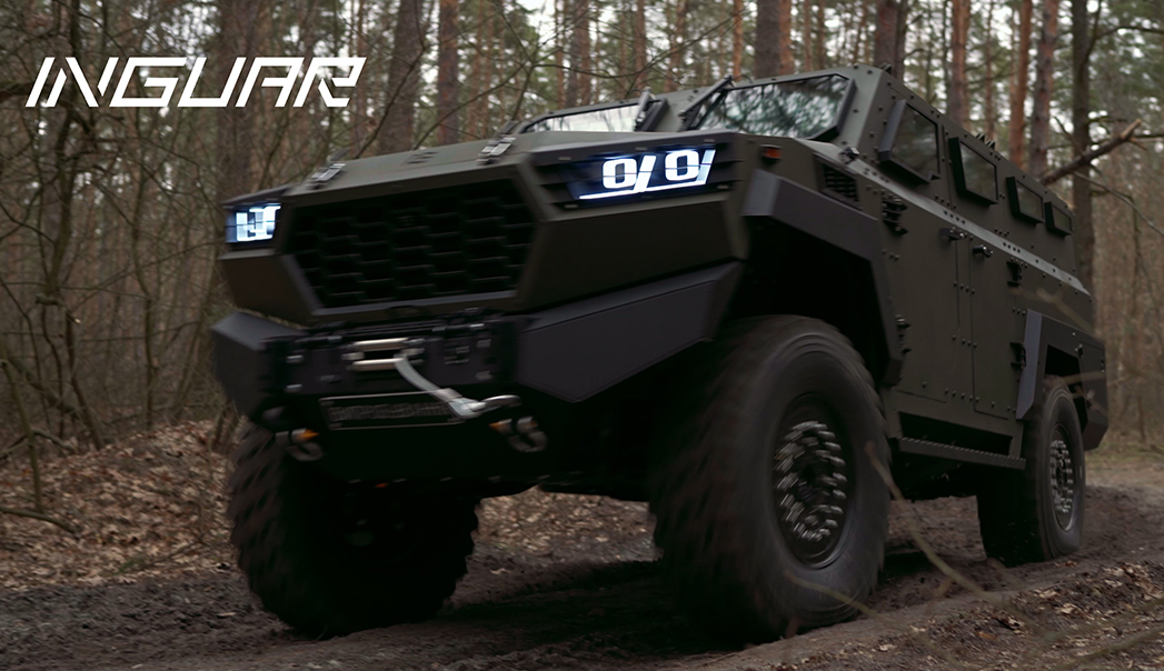 В Україні представили бронемашину Inguar-3