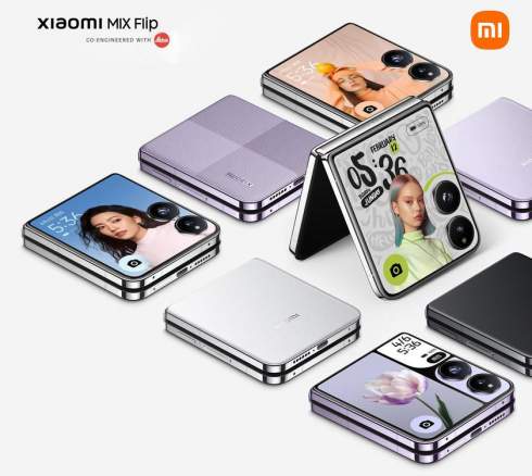Xiaomi MIX Flip: 4-  AMOLED-  120 ,  Snapdragon 8 Gen 3   Leica