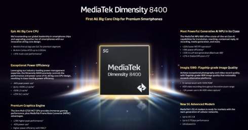 MediaTek    Dimensity 8400,      ,    Dimensity 9400