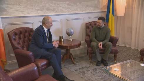 Зеленський обговорив із прем&apos;єром Ірландії кроки для закінчення війни
