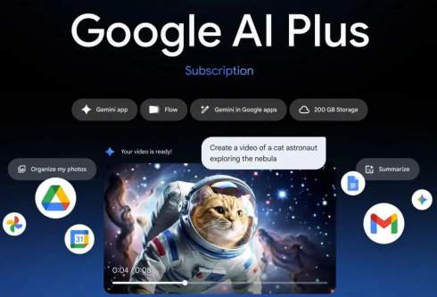 Google    AI Plus  :   Gemini 2.5 Pro  Veo 3 Fast  115 /.